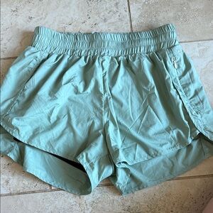 ACTA Mint Green Women's Athletic Shorts